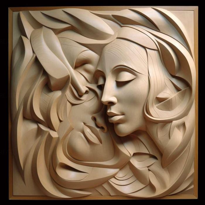 نموذج ثلاثي الأبعاد لآلة CNC 3D Art 